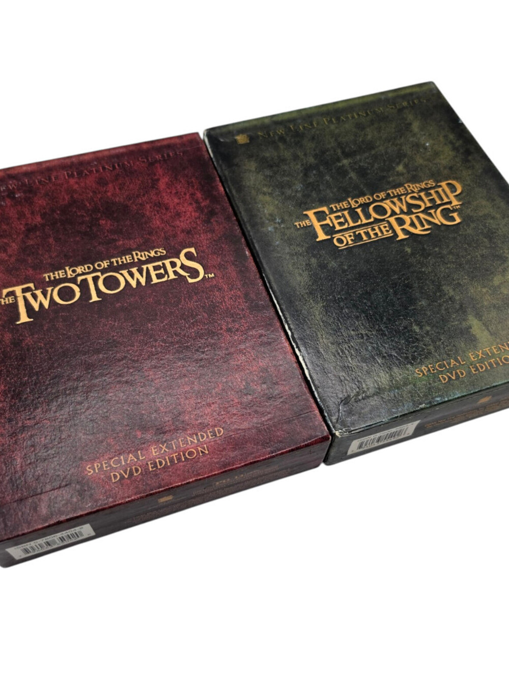 Lord of the Rings Trilogy Special Extended DVD Edition Set Fellowship Two Towers